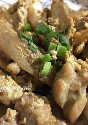 鶏モモ肉とゴボウの柳川風-レシピのメイン写真