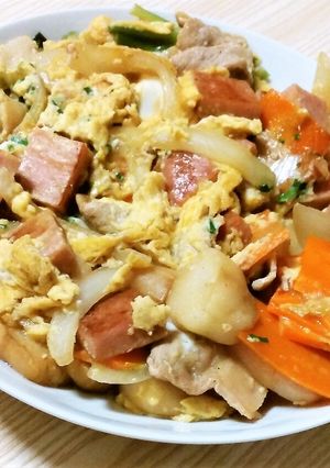 お肉たっぷりフーチャンプルー-レシピのメイン写真