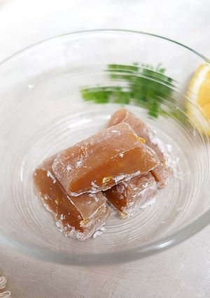 レンジで簡単♪レモンゆべし-レシピのメイン写真