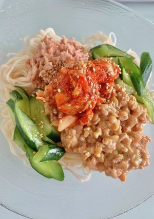 韓国風アレンジそうめん-レシピのメイン写真
