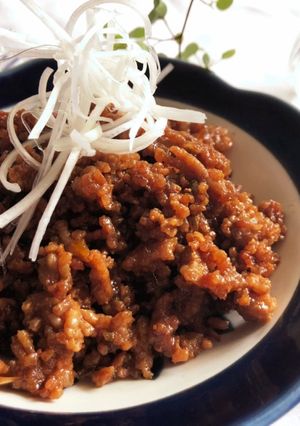 油なし　ヘルシー基本の肉味噌　作り置き-レシピのメイン写真