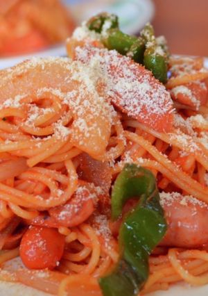 ランチ♡パスタ♡簡単美味♡私のナポリタン-レシピのメイン写真