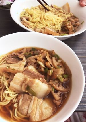 自家製醤油ラーメン・ネギレンコン-レシピのメイン写真