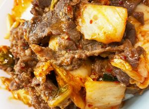 コストコのプルコギ　アレンジ丼（キムチ）-レシピのメイン写真