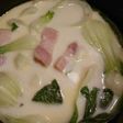 簡単♪チンゲン菜のクリーム煮