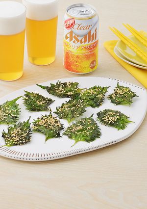 韓国のり風！パリパリおつまみ大葉-レシピのメイン写真