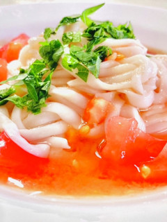 さっぱり♡トマト冷やしうどん♡-レシピのメイン写真