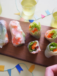野菜がもりもり食べられる!生春巻き-レシピのメイン写真