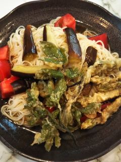 野菜と冷やしそうめん-レシピのメイン写真