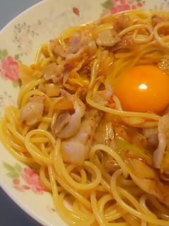 ピリ辛☆豚キムパスタ-レシピのメイン写真