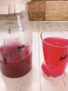 柚子赤紫蘇シロップ(濃縮タイプ)-レシピのメイン写真