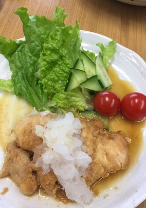 鶏むね肉の甘酢おろし-レシピのメイン写真