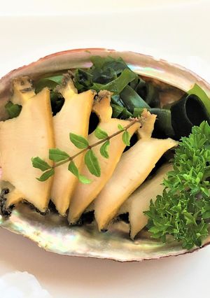 黒アワビの酒蒸し：よか魚-レシピのメイン写真