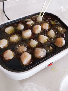 タコ焼き器でホタテのアヒージョ?-レシピのメイン写真