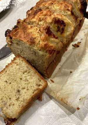 バナナとHMのパウンドケーキ-レシピのメイン写真