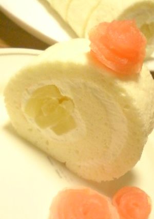 天使のりんごロールケーキ♡-レシピのメイン写真
