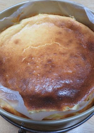 トースターで焼くベイクドチーズケーキ-レシピのメイン写真