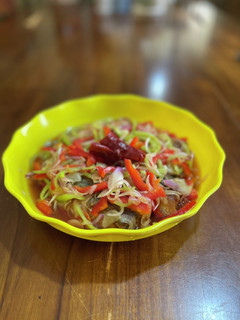 鯖水煮缶で鯖の南蛮漬け♪-レシピのメイン写真