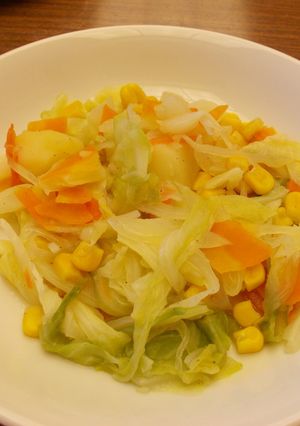 春キャベツのコーン煮-レシピのメイン写真