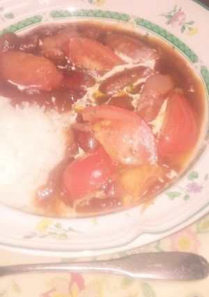 レトルトハヤシライスに栄養美味しさプラス-レシピのメイン写真
