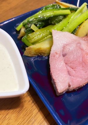 ヨーグルトソース(わさび風味)-レシピのメイン写真