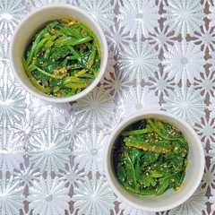 รูปของ ほうれん草の胡麻和え