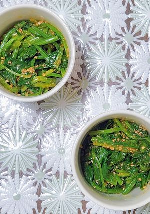ほうれん草の胡麻和え-レシピのメイン写真