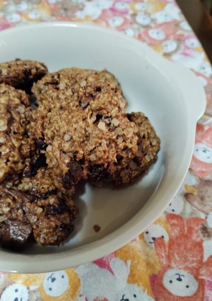 オートミールココアザラメクッキー-レシピのメイン写真