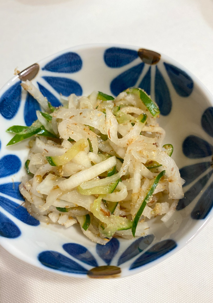 さっぱり大根ときゅうりの和え物-レシピのメイン写真