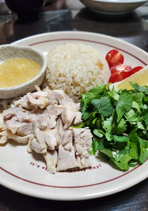 シンガポールチキンライス(カオマンガイ)-レシピのメイン写真