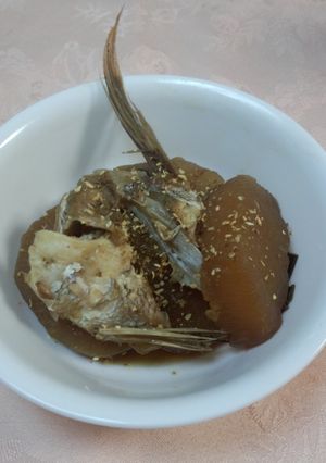 鯛のあら煮-レシピのメイン写真