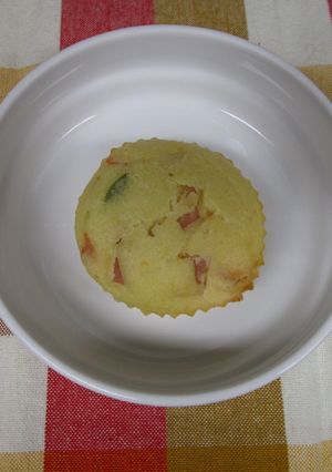 【保育園おやつ】ケークサレ-レシピのメイン写真