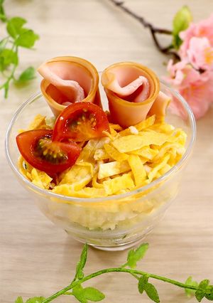 ひな祭りにぴったり♡ポテトサラダ-レシピのメイン写真