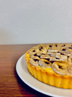 米粉で作れる!簡単バナナタルト-レシピのメイン写真