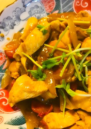 鶏肉＆プチトマトのカレールー炒め-レシピのメイン写真