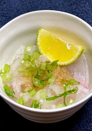鯛刺し蕪おろし和え-レシピのメイン写真