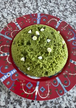 レンジde米粉ヨーグルト・抹茶パン-レシピのメイン写真