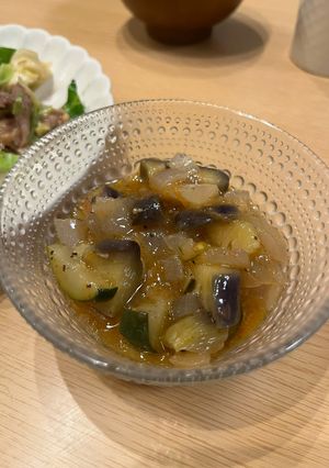 レンジで簡単⭐︎夏野菜の冷製ラタトュイユ-レシピのメイン写真