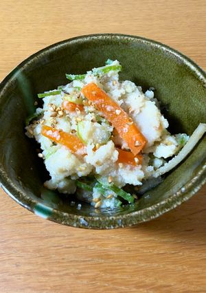 青ネギたっぷり作り置きに便利な＊おから＊-レシピのメイン写真