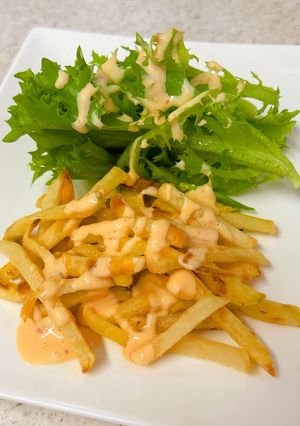 簡単過ぎで旨♪冷凍ポテトのチリマヨソース-レシピのメイン写真