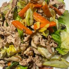 รูปของ キャベツ豚肉炒め柚子胡椒