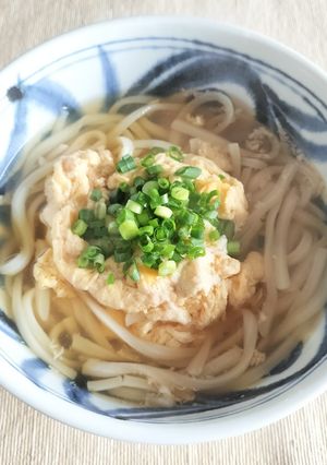 風邪や忘年会後にも◎体に優しい玉子うどん-レシピのメイン写真