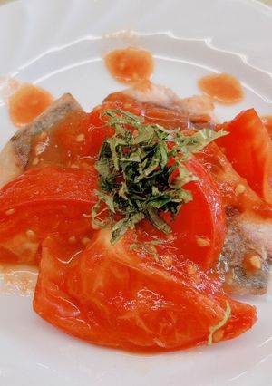 あじのトマトソースかけ by 草津市-レシピのメイン写真