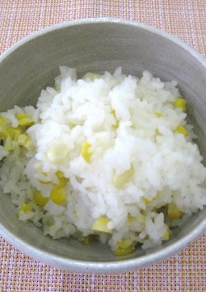 とうもろこしご飯-レシピのメイン写真