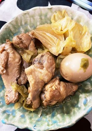 手羽先のさっぱり煮♡-レシピのメイン写真