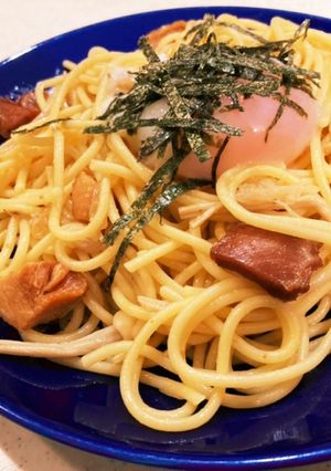 焼き鳥缶で簡単に美味しい和風パスタ-レシピのメイン写真