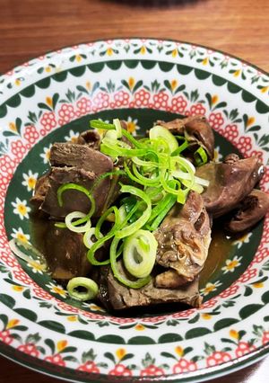 鶏肝の旨煮-レシピのメイン写真