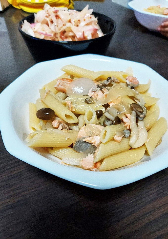 鮭ときのこの和風パスタ-レシピのメイン写真