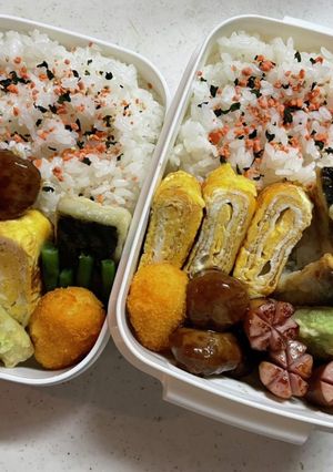 学生弁当(2021.5.7)-レシピのメイン写真