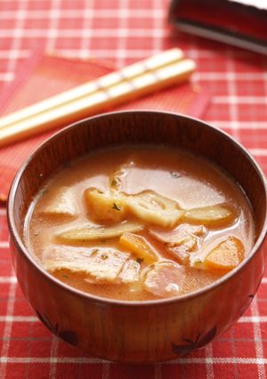 根菜と１０種の野菜の完熟とまとん汁-レシピのメイン写真